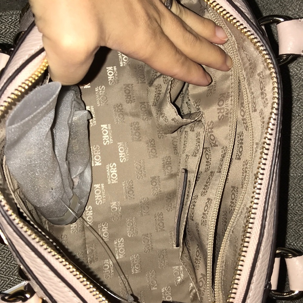 Michael Kors Sandrine Stud Satchel - Picture 2 of 3